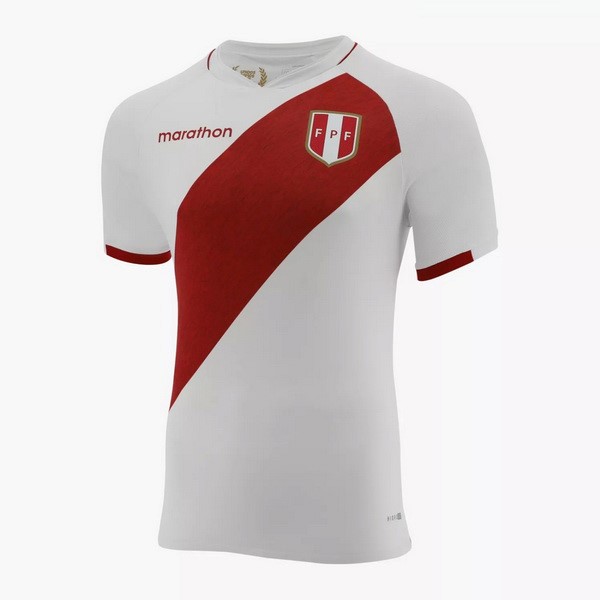 Tailandia Camiseta Perú 1ª 2021 Blanco